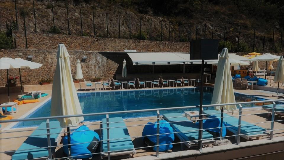 Nostos Hotel Káto Loutrákion Eksteriør billede